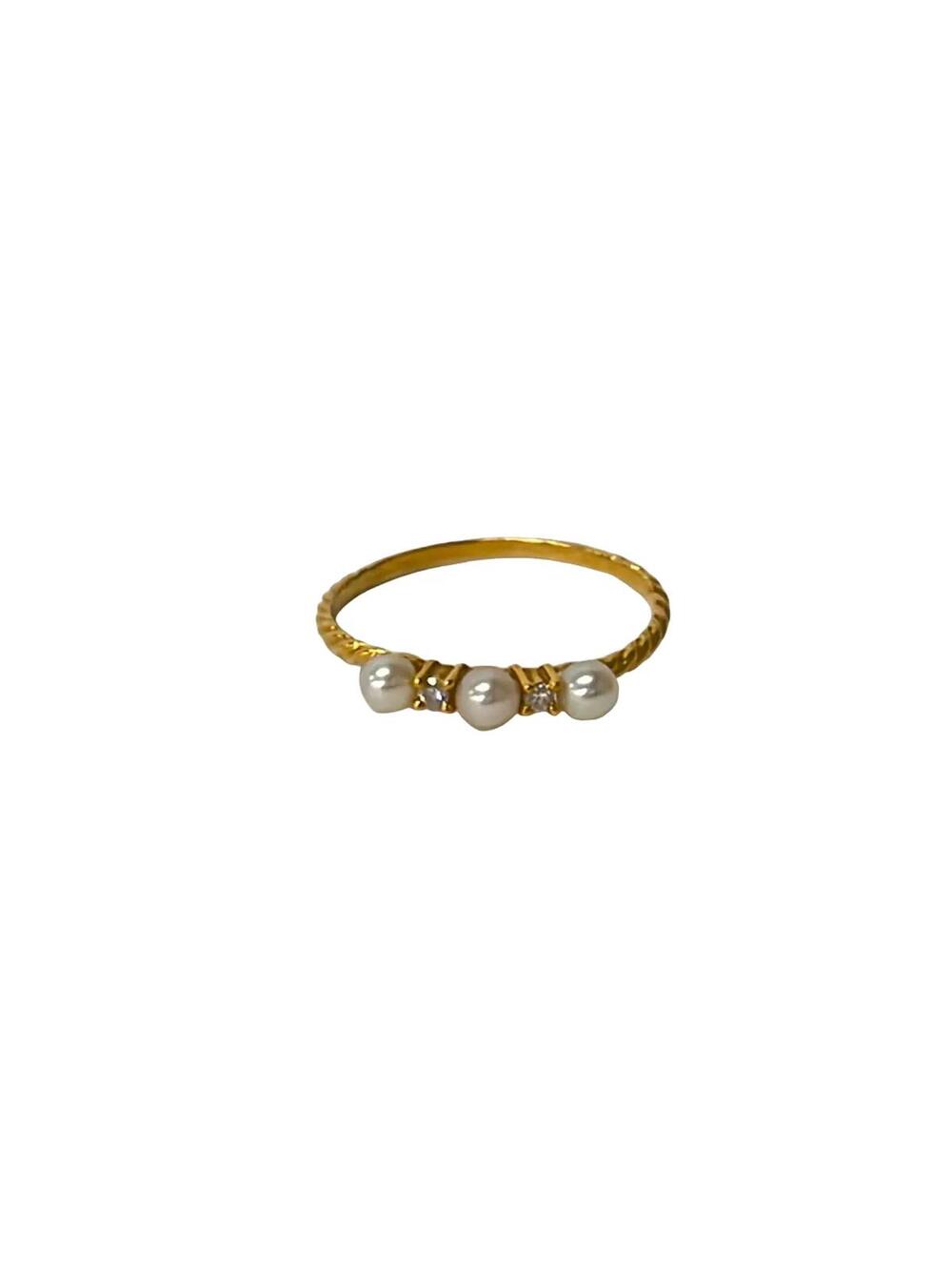 Tasaki 18K Yellow Gold Diamond Pearl #288601T65B